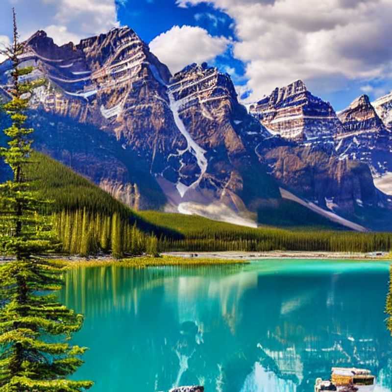 Le Lac Louise scintillant sous le soleil d'été à Banff, Canada - un paradis pour des vacances inoubliables! Découvrez si Banff est *la* destination estivale idéale pour vous.