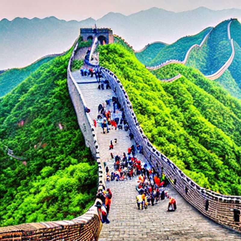 Randonnée estivale sur la Grande Muraille de Chine : une aventure inoubliable sous le soleil.