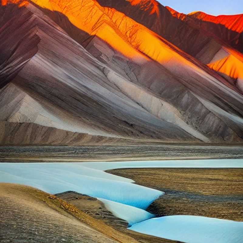 Immersion dans la splendeur estivale des monts du Pamir au Tadjikistan : un paysage épique révélant des vallées verdoyantes et des sommets enneigés, promesse d'aventure pour des vacances inoubliables.