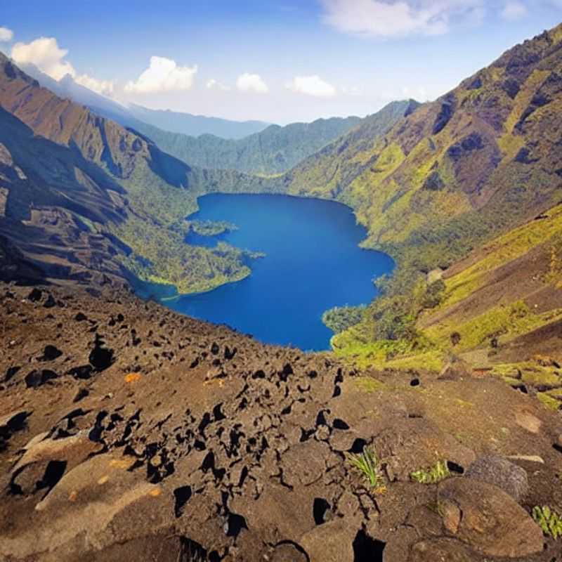 Le Mont Rinjani en Indonésie &#58; Une escapade estivale idéale sous le soleil ?<h3>Rinjani en été &#58; Parfait pour une aventure tropicale !</h3><h3>Indonésie en été &#58; Le Mont Rinjani vous attend !</h3><h3>Vacances d'été au Mont Rinjani &#58;  Soleil&#44; aventure et paysages à couper le souffle</h3><h3>Voyage au Mont Rinjani &#58;  Quand la chaleur estivale rencontre l'aventure indonésienne</h3><h3>Mont Rinjani &#58;  Destination idéale pour un été inoubliable en Indonésie</h3>