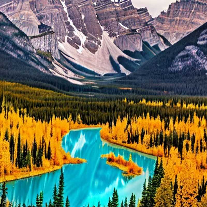 Lac Louise scintillant sous le soleil d'été, un joyau turquoise niché au cœur du Parc national de Banff, Canada : la destination idéale pour des vacances estivales inoubliables ?