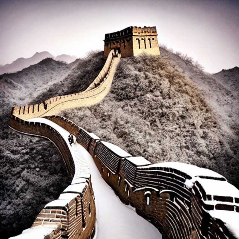 Conquering the Great Wall under the summer sun! A breathtaking view during a challenging yet rewarding trek, showcasing why this iconic landmark should be on your summer holiday bucket list in China.