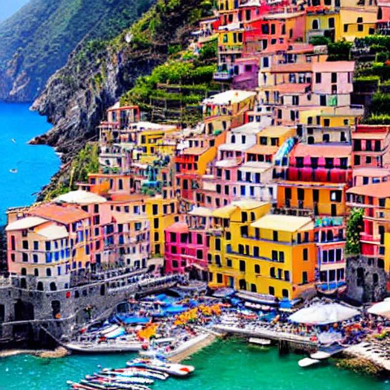 Colorful houses clinging to the cliffs of Cinque Terre, Italy, bask in the warm summer sun, hinting at the vibrant and unforgettable holiday experience awaiting visitors. Is it good for a summer holiday? Come explore!