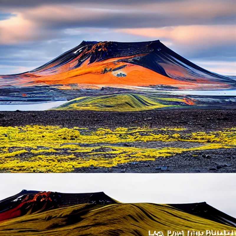 Величественные пейзажи Laugavegur и Fimmvörðuháls в Исландии, идеальные для незабываемого летнего похода.