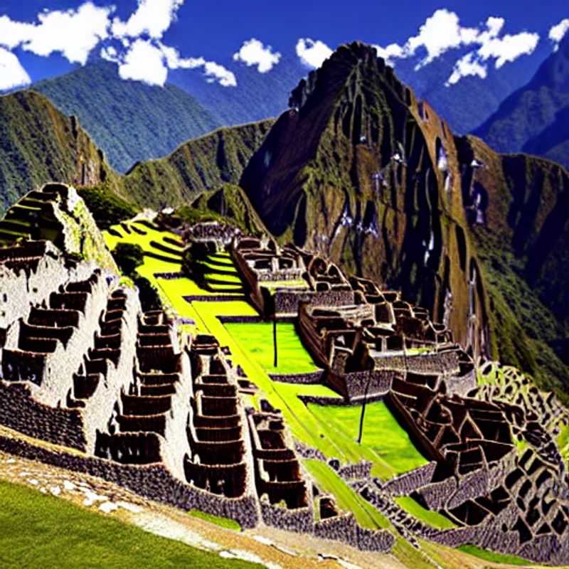 Trilha Inca serpenteando pela paisagem exuberante, rumo à majestosa Machu Picchu no Peru - uma aventura inesquecível, perfeita para suas férias de verão? Descubra neste guia!
