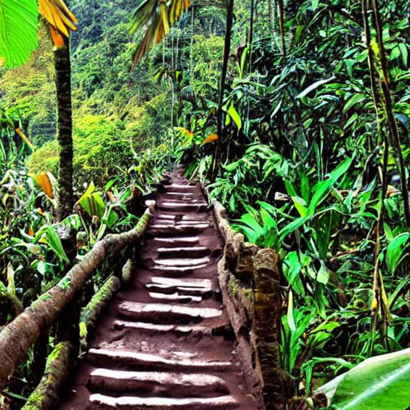 Trilha na selva rumo a Ciudad Perdida, Colômbia: Aventura épica sob o sol tropical ! Descubra se essa jornada é a pedida certa para suas férias de verão.