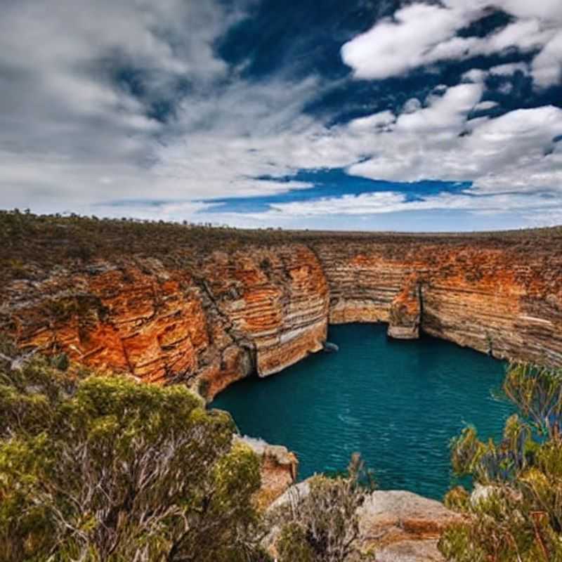 Estrada serpenteando pela paisagem deslumbrante da Austrália Ocidental sob o sol escaldante do verão, convidando a uma aventura inesquecível (mas talvez com ar condicionado!). A questão: Uma road trip pela Austrália Ocidental é uma boa ideia para as férias de verão? Descubra aqui!