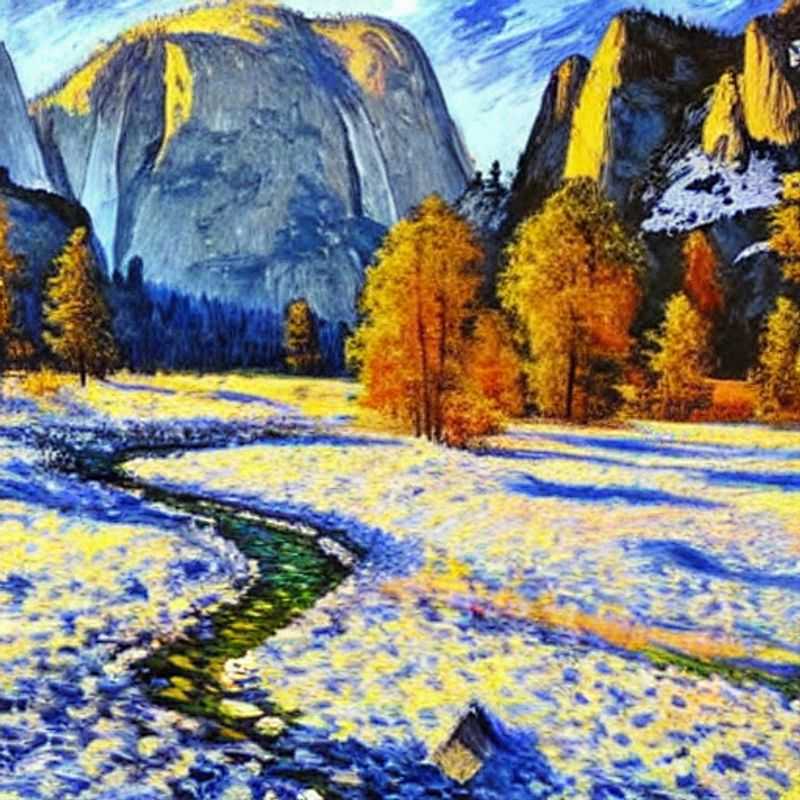 Impresionante vista del Parque Nacional de Yosemite, con sus icónicos paisajes y cielos azules, ideal para una inolvidable escapada de verano.