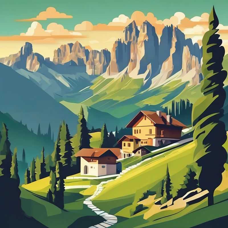 The rugged grandeur of the Alta Via 2 in the Dolomites, Italy, beckoning hikers with its dramatic peaks and sweeping panoramas – the ultimate question for your mountain base camp.