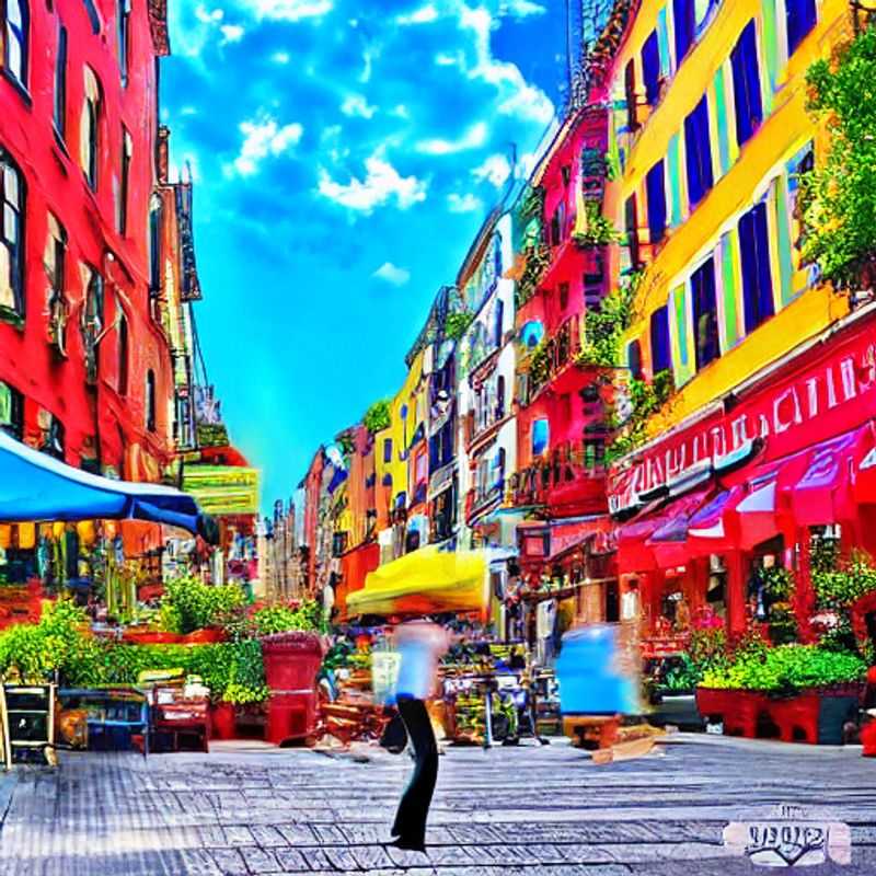 Colorful houses clinging to the cliffs of Cinque Terre, Italy, bathed in the golden summer sun, a postcard-perfect scene for your unforgettable Italian holiday.