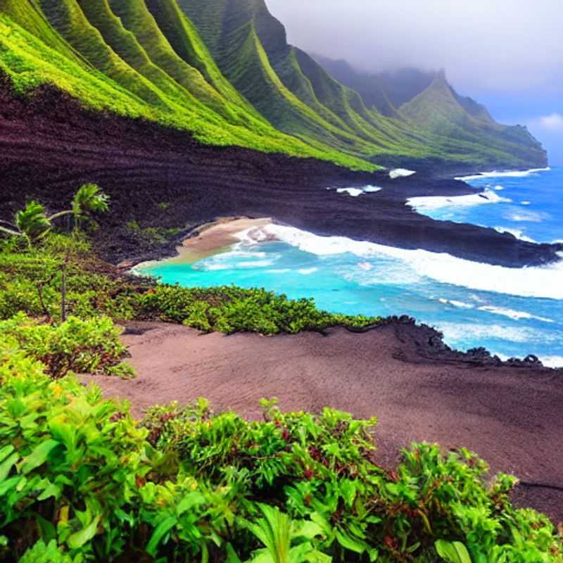 Vue imprenable sur le sentier Kalalau à Hawaï, une aventure estivale mémorable au cœur d'une nature luxuriante, mais est-ce le bon choix pour vos vacances?