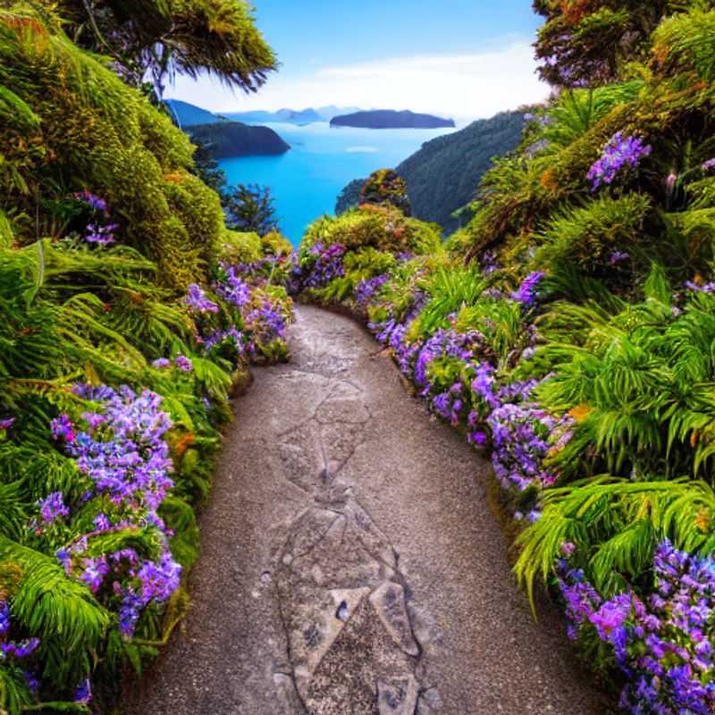 Топ&#45;4 места на Queen Charlotte Track&#44; Новая Зеландия для летнего отдыха&#58; идеальный маршрут для бэкпэкеров!