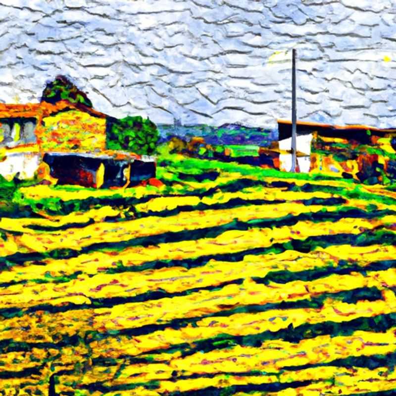 A couple strolls through the rolling hills of Tuscany, Italy, bathed in the warm glow of the setting sun, as they embark on their enchanting 5&#45;day journey between winter and spring, where nature awakens and vineyards unfurl their vibrant hues.