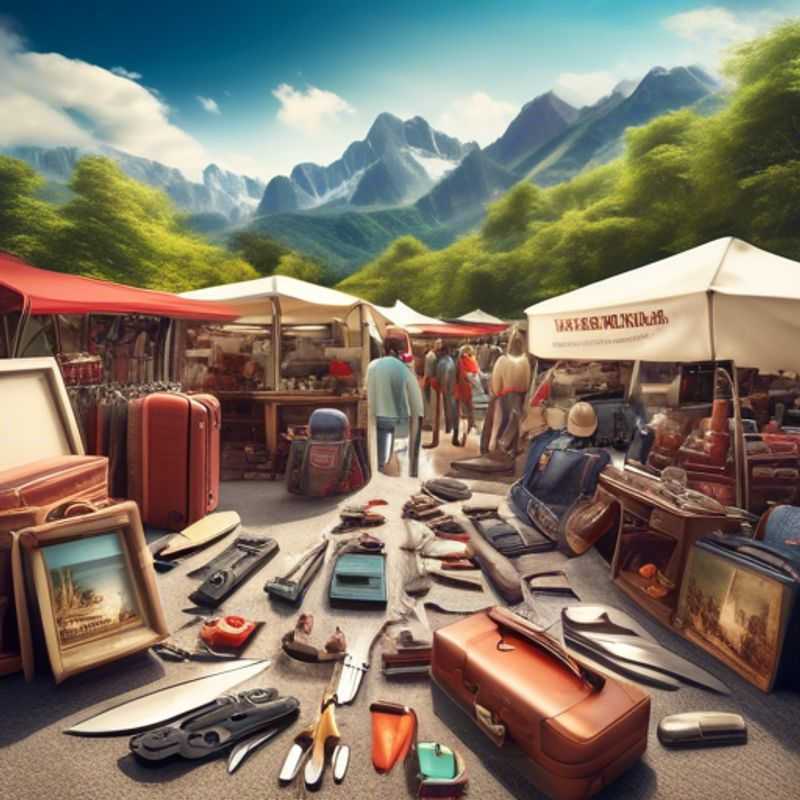 Close-up of a sleek multi-tool or Swiss Army knife, showcasing its versatility with various tools like a blade, pliers, and screwdriver, ready for any adventure.