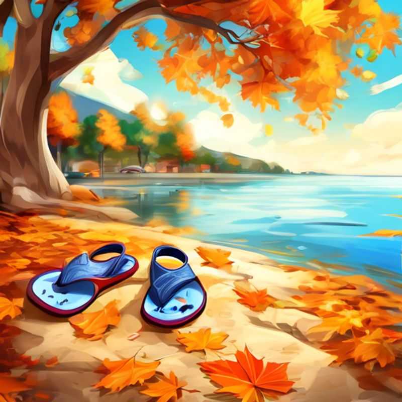 Close-up shot of a pair of comfortable, quick-drying water shoes with adjustable straps, ideal for aquatic adventures and exploring various terrains.