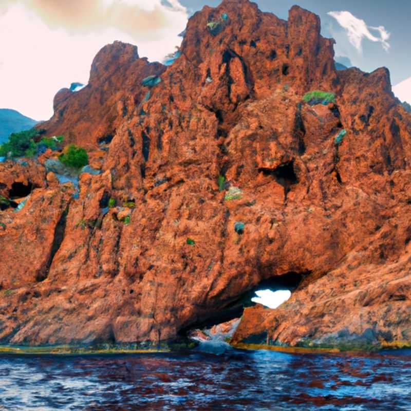 Winter Wonderland: Exploring the Red Calanches Cliffs of Scandola, Corsica