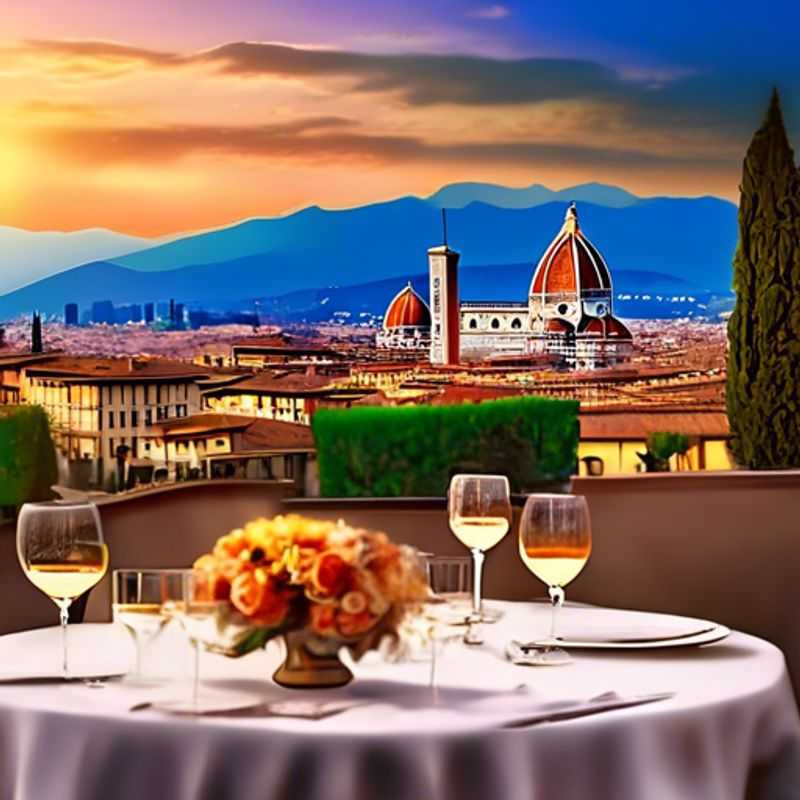 Take a Romantic Stroll Across the Ponte Vecchio in Formal Attire: A Fall Affair
