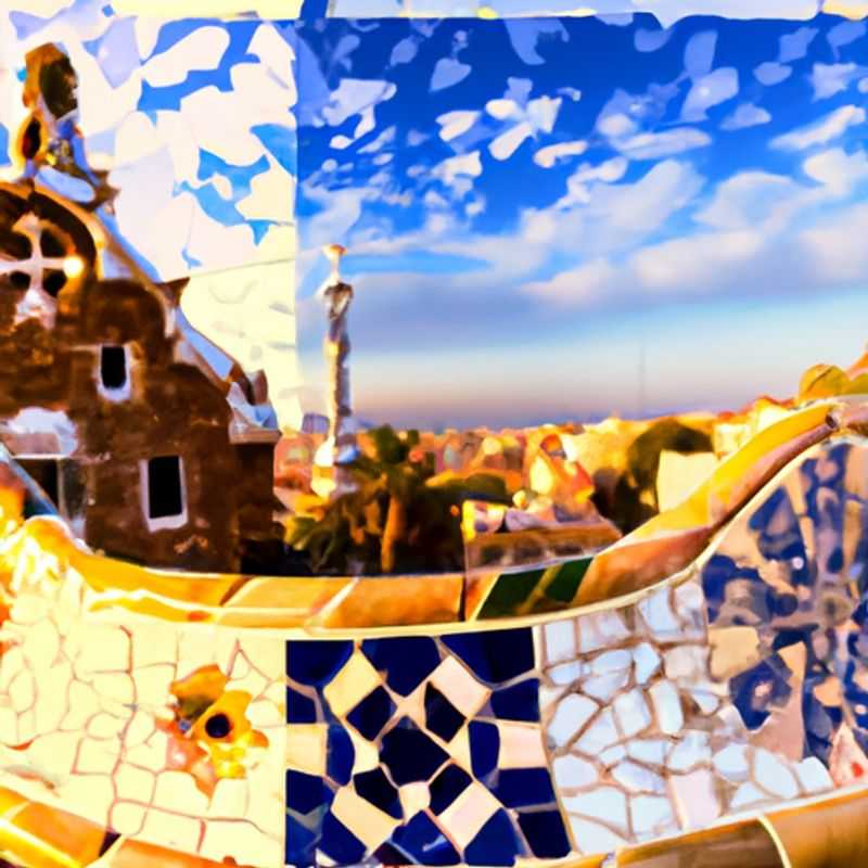 Top 4 Places&#58; Park Guell&#44; Sagrada Familia&#44; Gothic Quarter&#44; Picasso Museum