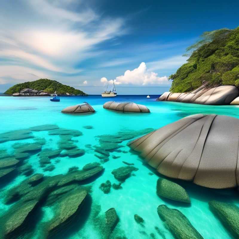 The Staycationer's adventurous spirit shines bright as they explore the pristine beauty of the Similan Islands, Thailand, with their friends. Picture-perfect turquoise waters lap against white sand beaches, promising an unforgettable three-week winter escape.