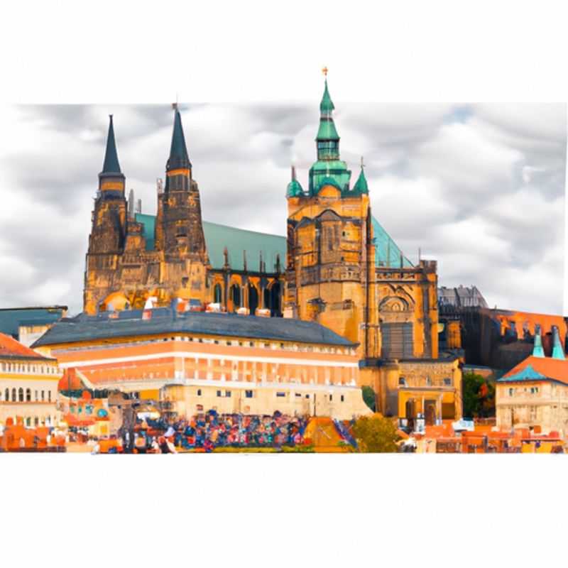 Old Town Square in Prague: A Snowy Wonderland in the Heart of Europe
