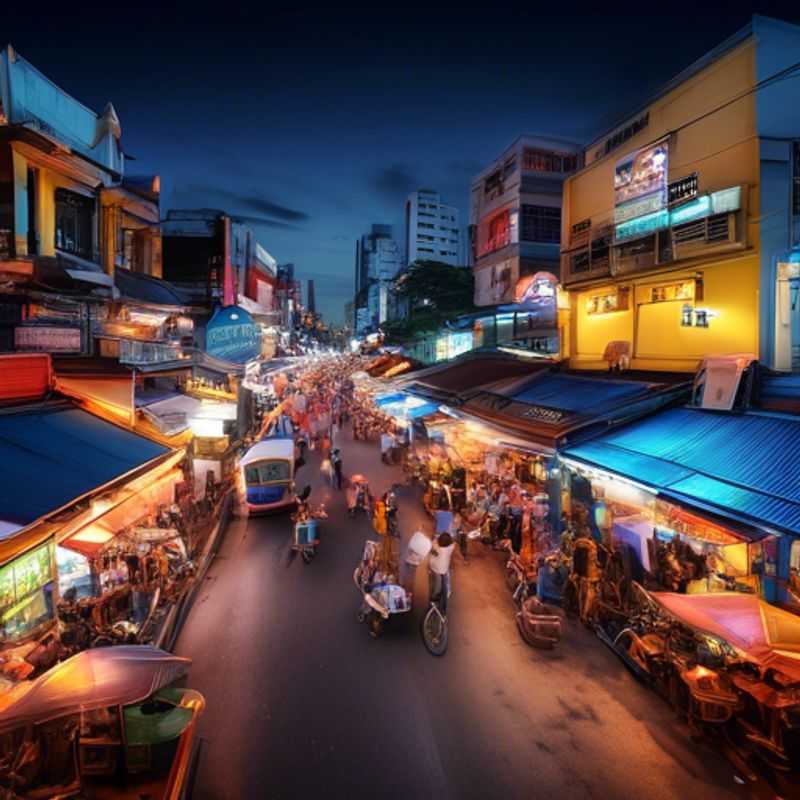 Sabores de Bangkok&#58; Una Aventura Culinaria en los puestos de comida callejera