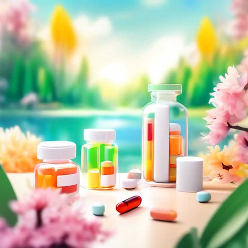 A close-up shot of a neatly organized pill organizer with various prescription bottles, emphasizing the importance of understanding your personal medication needs before traveling.