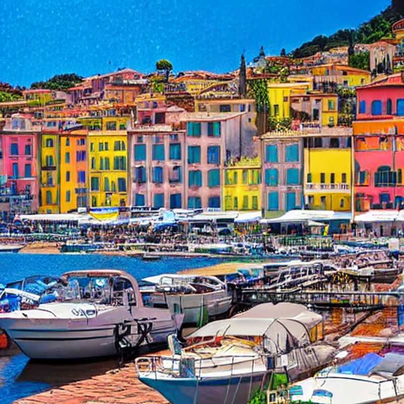 La Spezia, Italie, baignée de soleil printanier.