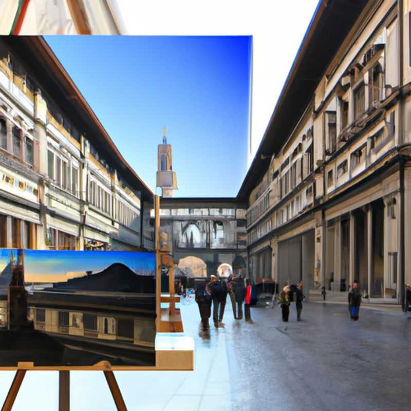 Three couples marveling at the architectural grandeur of Florence, Italy, during their two-week winter sojourn, where they will immerse themselves in the city's rich history, art, and culinary delights.