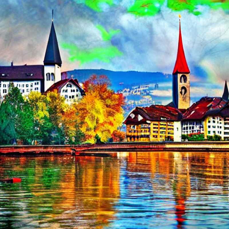 Zurich au printemps: une image idyllique de la ville suisse baignée de soleil, parfaite pour un séjour printanier.