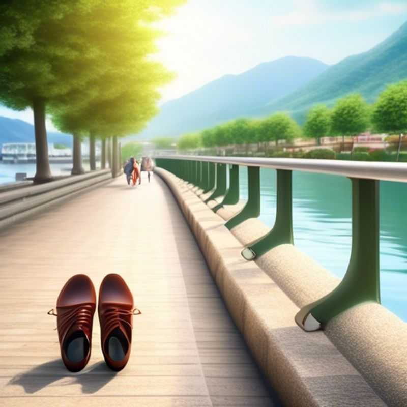 Springtime Stroll: Discovering Treasures in Comfortable Walking Shoes
