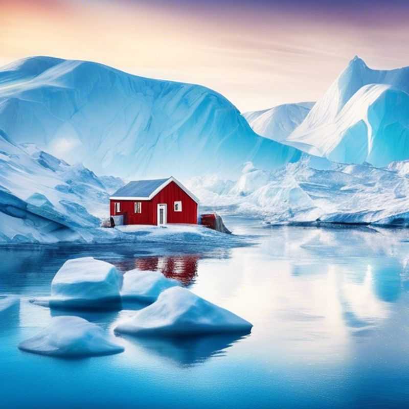 Une famille aventureuse découvre la beauté sauvage du Groenland, avec ses icebergs imposants et ses paysages glacés, lors d'une excursion d'une journée.