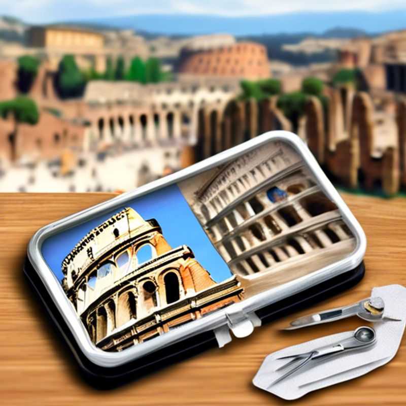 A compact travel-size sewing kit, containing needles, thread, buttons, and other essential tools for quick repairs on the go.