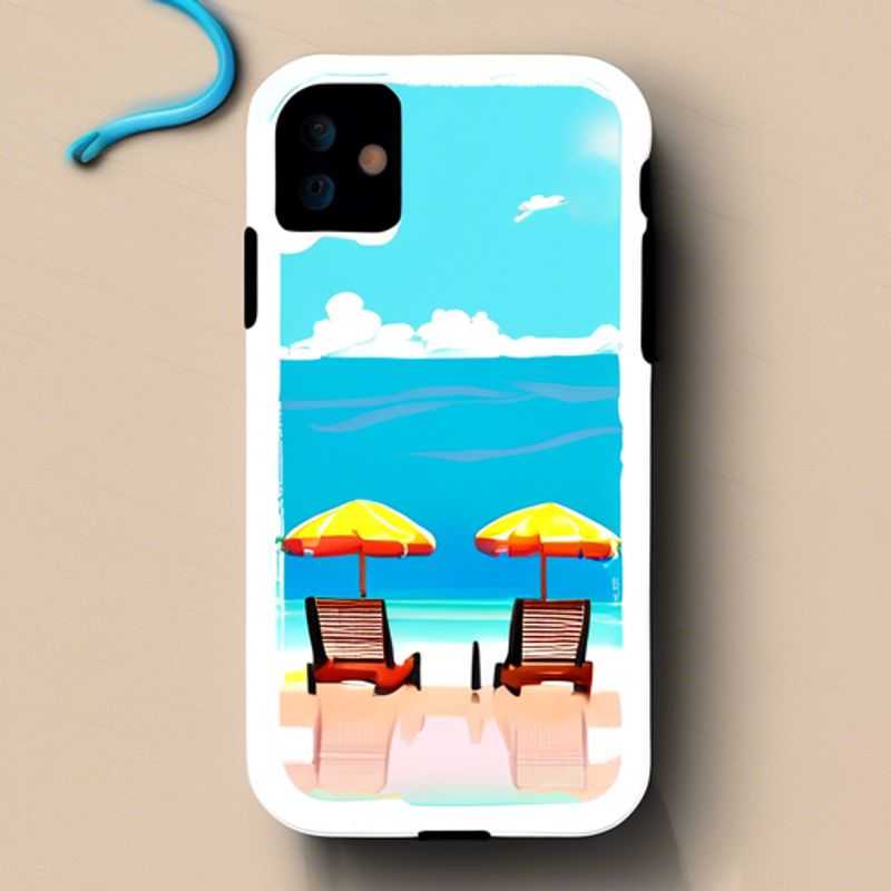 A close-up shot of a sleek, modern waterproof phone case, showcasing its secure seal and transparent window for clear touchscreen access.