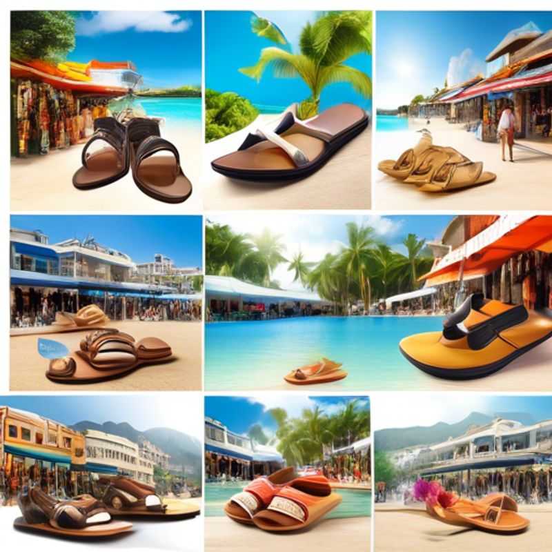 Close-up of water shoes or sandals, highlighting the key features and design elements that make them ideal for water-based activities.