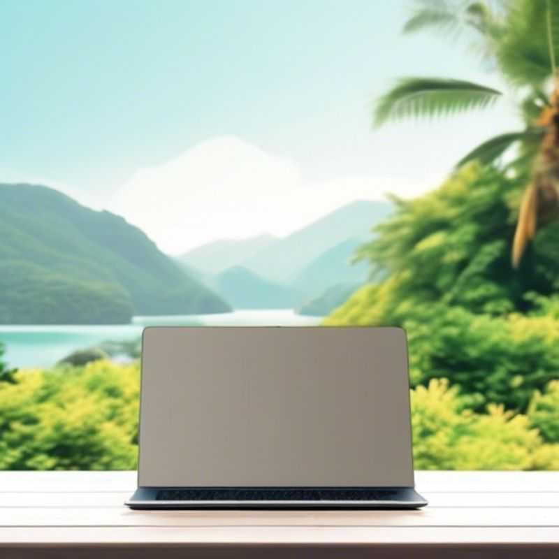 A sleek silver laptop with a bright, high-resolution screen sits open on a desk, showcasing the essential features to consider before purchasing a new laptop.