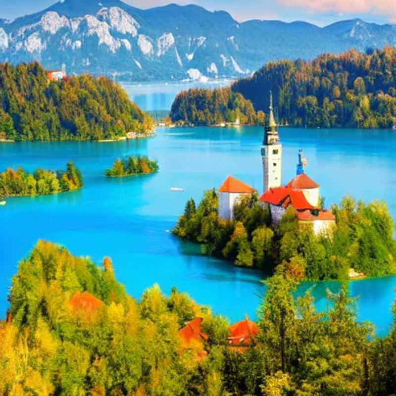 Le lac de Bled au printemps : une image idyllique du lac émeraude entouré de montagnes verdoyantes, parfaite pour un séjour printanier.