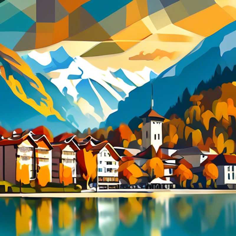 Three couples embrace the breathtaking Swiss Alps as they stand on a picturesque bridge in Interlaken, Switzerland. The towering peaks and crystal clear waters of this winter wonderland create the perfect backdrop for a spontaneous 5-day escape.