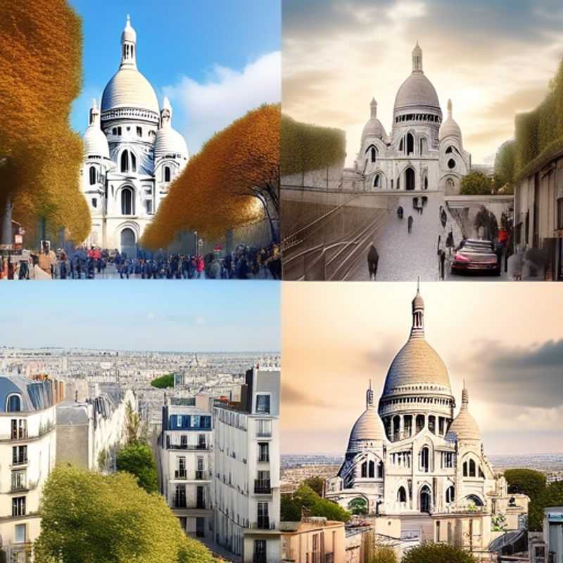 Montmartre Magic&#58; A Parisian Summer Stroll with Sacré&#45;Cœur Sparkle