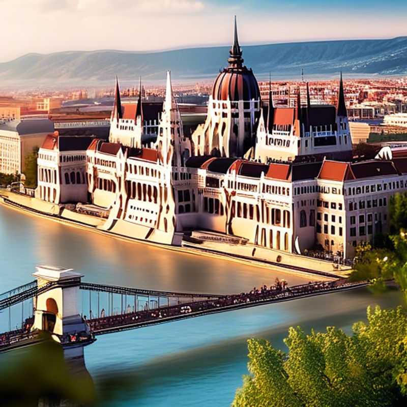 Uma família aventureira, com crianças radiantes, explorando a beleza mágica de Budapeste, Hungria, durante um inverno encantador de 5 dias. O Castelo de Buda, coberto de neve, serve como cenário para a alegria da família, enquanto eles mergulham na rica história e cultura da cidade.