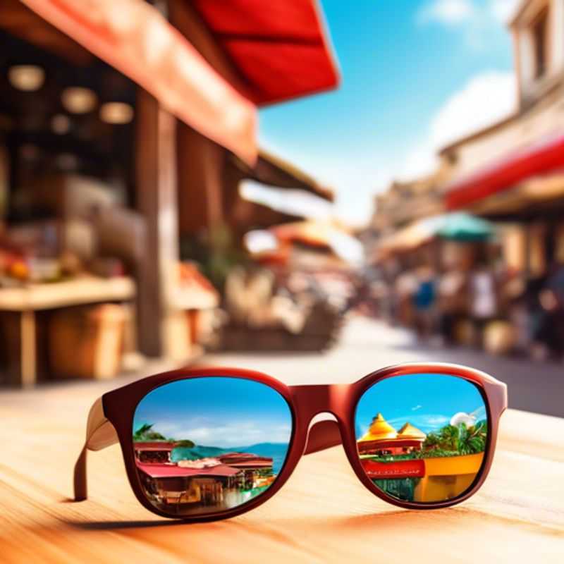 Un par de gafas de sol elegantes, listas para proteger tus ojos del sol y completar tu estilo.