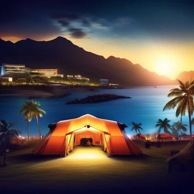 A close-up of a sleek, modern headlamp, illuminating a dark path, showcasing the essential features for adventurers and outdoor enthusiasts.