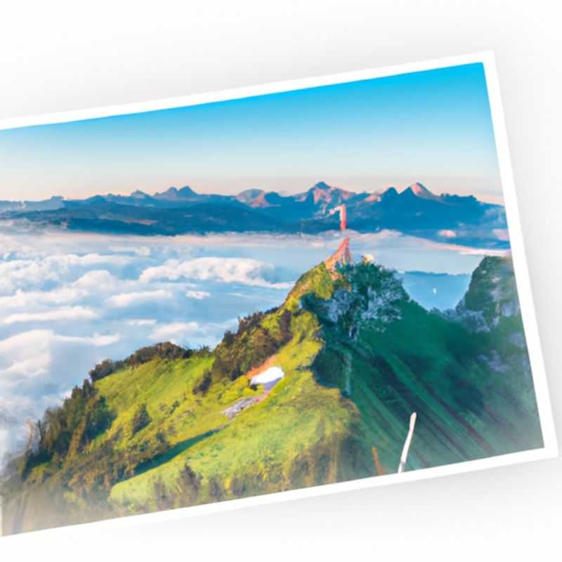 Un couple se promène main dans la main le long du pont de la chapelle, admirant la vue imprenable sur le lac des Quatre-Cantons et les Alpes suisses enneigées lors de leur escapade d'une semaine à Lucerne, en Suisse, au printemps.