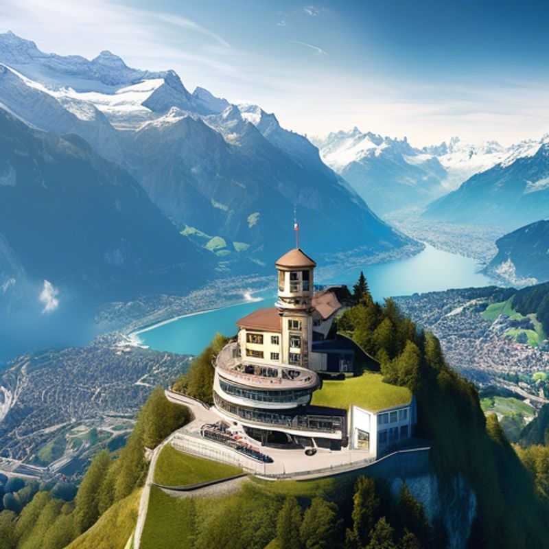 Three couples embrace the breathtaking Swiss Alps as they stand on a picturesque bridge in Interlaken, Switzerland. The towering peaks and crystal clear waters of this winter wonderland create the perfect backdrop for a spontaneous 5-day escape.