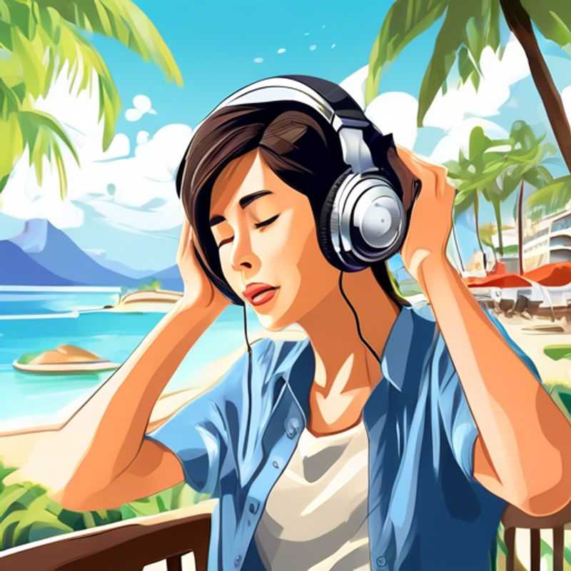 A pair of sleek, modern noise-canceling headphones, ready to transport you to a world of blissful silence and immersive audio.