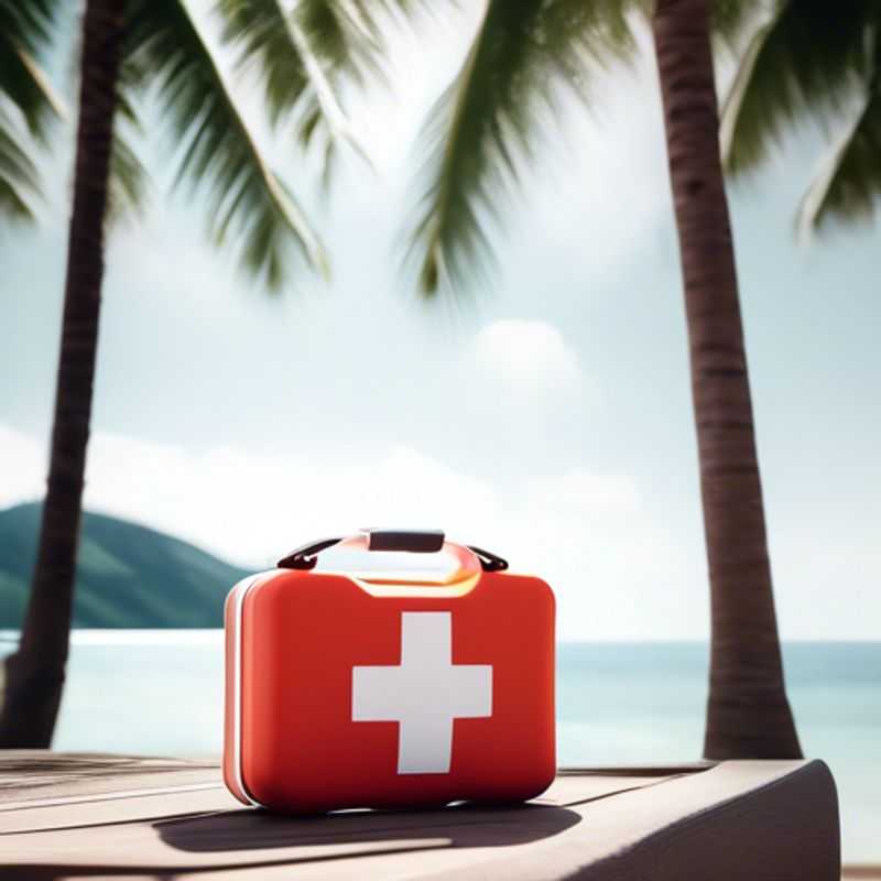 Une trousse de premiers soins bien équipée, essentielle pour toute aventure, contenant des fournitures médicales de base pour les petits bobos et les urgences.