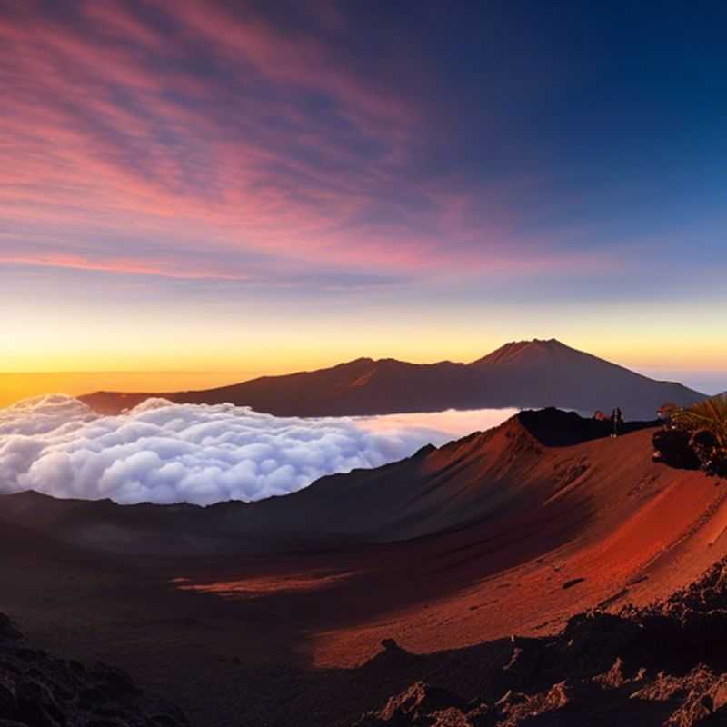 A couple basking in the warm Hawaiian sun on a pristine beach in Maui, their smiles reflecting the island's vibrant energy. They're living the dream on their 3-day winter escape, where turquoise waters meet lush greenery and the spirit of aloha embraces them.
