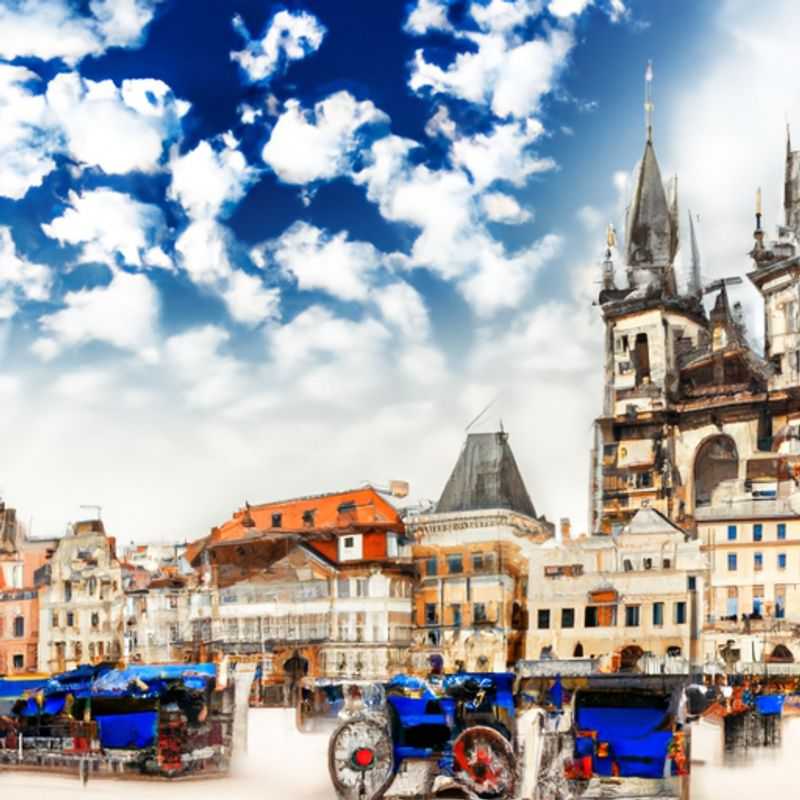 A Stroll Through Charles Bridge's Golden Autumn Hues