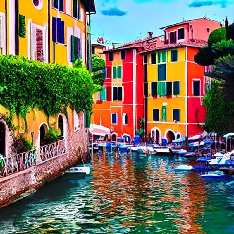 Here are a few options for alt text in Portuguese for an image of Portofino, Italy in an article about whether it's good for spring break, each with a slightly different emphasis: