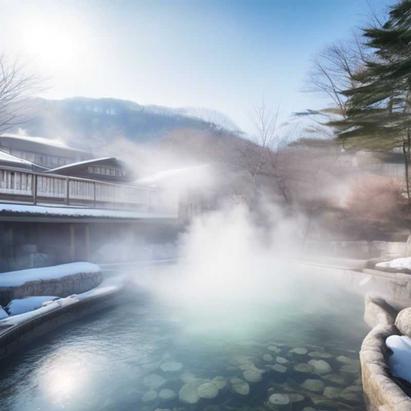 Un viajero solitario en busca de bienestar disfruta de la belleza serena del paisaje invernal de Hokkaido, Japón, durante una escapada de 4 días.
