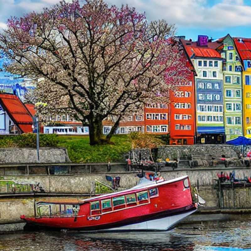 Gotemburgo, Suecia, bañado por la luz primaveral.
